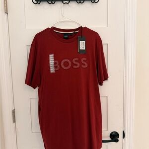 BOSS Men's Bold Red Tee